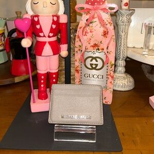 Michael Kors  Sparkling Rose Card Holder